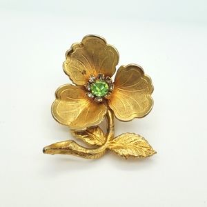Vintage flower pin